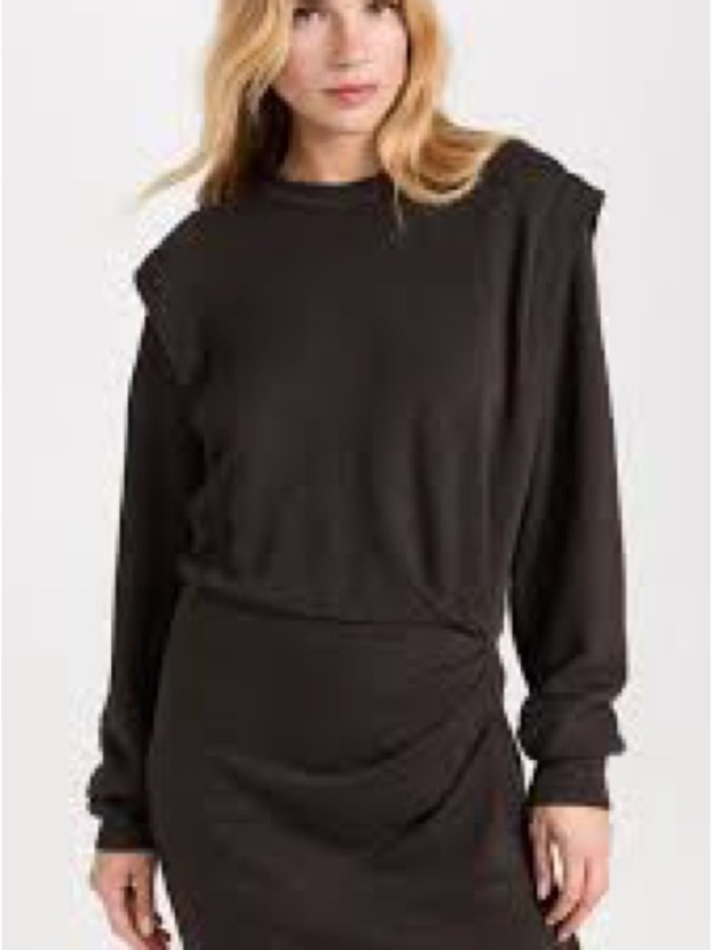 NWT Isabel Marant Etoile Soft Black “Michaela” Minidress